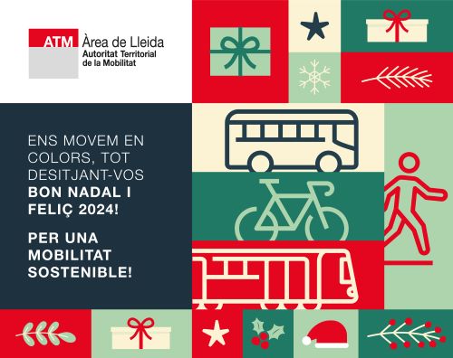 L'ATM de Lleida us desitja Bon Nadal i un Feliç 2024!